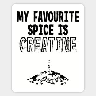 Creatine Spice Sticker